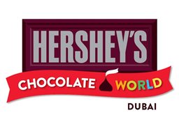 شعار هيرشيز شوكاليت ورلد - فرع وسط مدينة دبي (دبي مول) - الإمارات