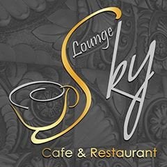 شعار مطعم ومقهى سكاي لونج كافيه
