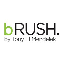 Logo of bRush Salon by Tony El Mendelek - Dbayeh (ABC Mall), Lebanon