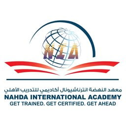 شعار معهد النهضة انترناشيونال أكاديمي للتدريب الأهلي - أبو حليفة، الكويت
