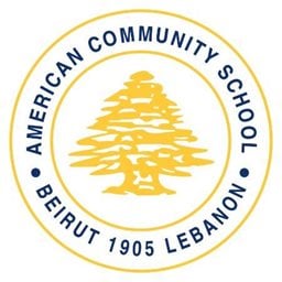 شعار مدرسة الجالية الأميركية في بيروت - رأس بيروت، لبنان