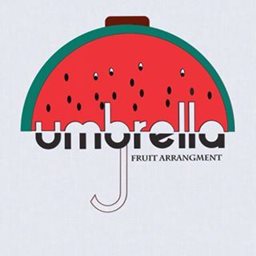 Umbrella Art Fruit