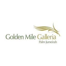 شعار جولدن مايل غاليريا - نخلة الجميرا - دبي، الإمارات