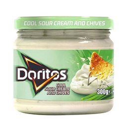 Logo of Doritos Cool Sour Cream and Chives Dip