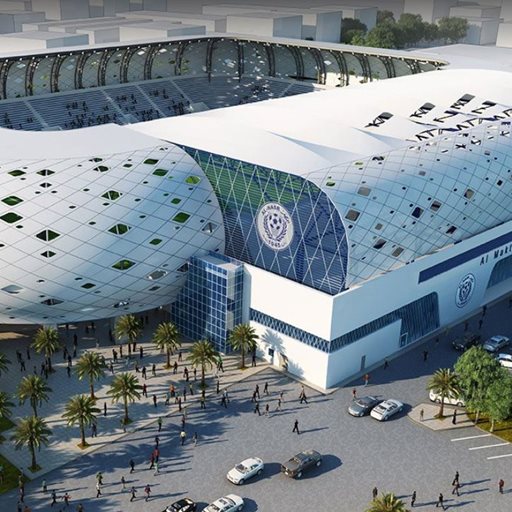 شعار ملعب آل مكتوم - عود ميثاء - دبي، الإمارات